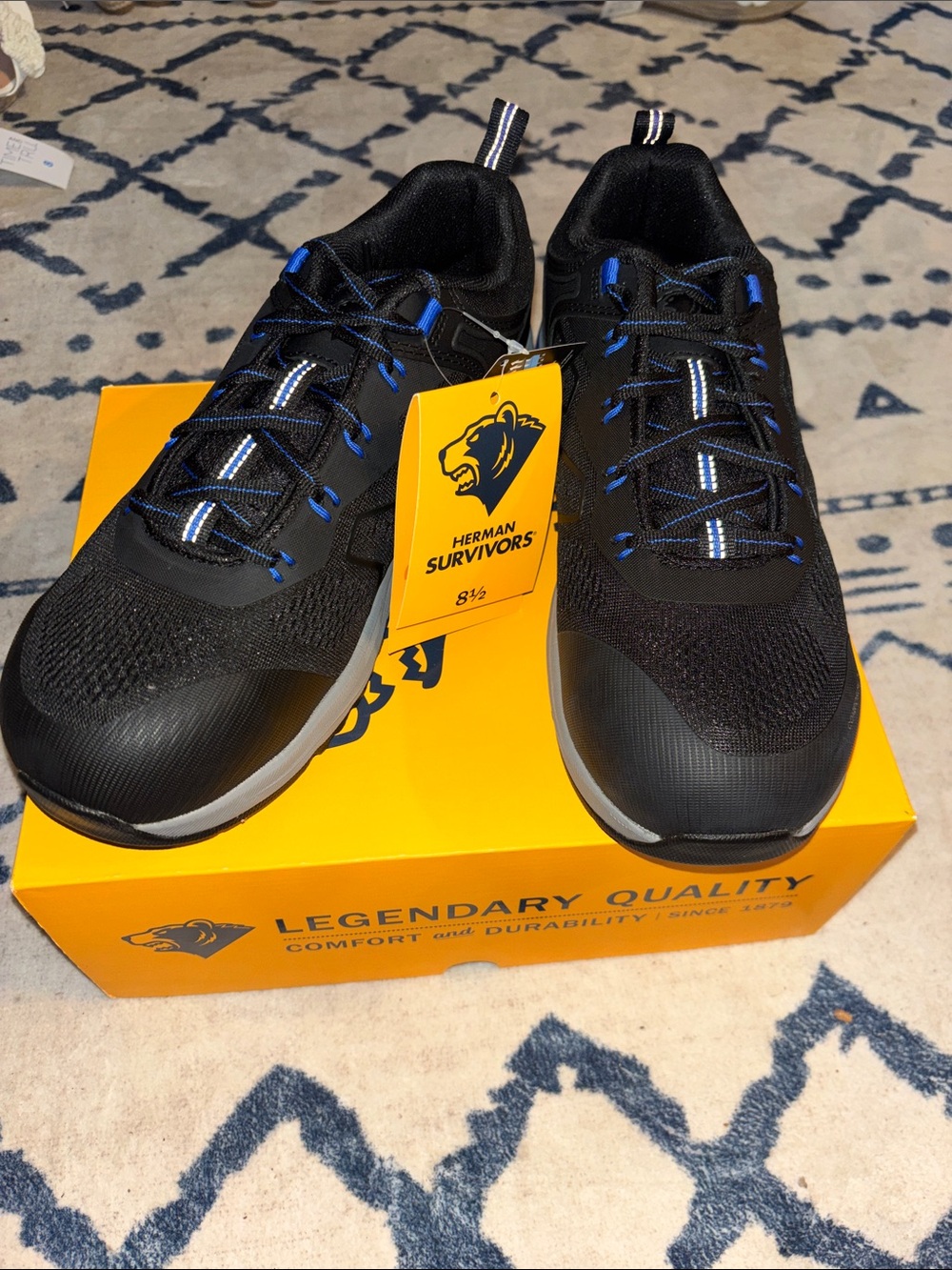 Herman Survivors Cassle Men’s Oil/Slip Resistant! Composite Toed! Size 8.5! NWT